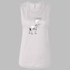 Ladies' Bella Flowy Scoop Muscle Tank Thumbnail