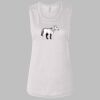 Ladies' Bella Flowy Scoop Muscle Tank Thumbnail