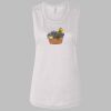 Ladies' Bella Flowy Scoop Muscle Tank Thumbnail