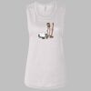 Ladies' Bella Flowy Scoop Muscle Tank Thumbnail