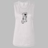 Ladies' Bella Flowy Scoop Muscle Tank Thumbnail