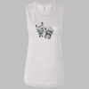 Ladies' Bella Flowy Scoop Muscle Tank Thumbnail