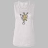 Ladies' Bella Flowy Scoop Muscle Tank Thumbnail