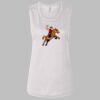 Ladies' Bella Flowy Scoop Muscle Tank Thumbnail