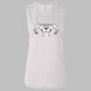 Ladies' Bella Flowy Scoop Muscle Tank Thumbnail