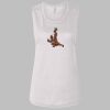 Ladies' Bella Flowy Scoop Muscle Tank Thumbnail