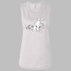 Ladies' Bella Flowy Scoop Muscle Tank Thumbnail