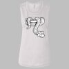Ladies' Bella Flowy Scoop Muscle Tank Thumbnail
