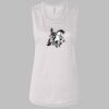 Ladies' Bella Flowy Scoop Muscle Tank Thumbnail