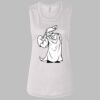 Ladies' Bella Flowy Scoop Muscle Tank Thumbnail