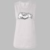 Ladies' Bella Flowy Scoop Muscle Tank Thumbnail