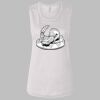 Ladies' Bella Flowy Scoop Muscle Tank Thumbnail