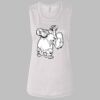 Ladies' Bella Flowy Scoop Muscle Tank Thumbnail