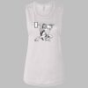 Ladies' Bella Flowy Scoop Muscle Tank Thumbnail