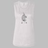 Ladies' Bella Flowy Scoop Muscle Tank Thumbnail