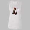 Ladies' Bella Flowy Scoop Muscle Tank Thumbnail