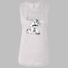 Ladies' Bella Flowy Scoop Muscle Tank Thumbnail