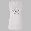 Ladies' Bella Flowy Scoop Muscle Tank Thumbnail