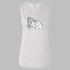 Ladies' Bella Flowy Scoop Muscle Tank Thumbnail
