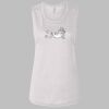 Ladies' Bella Flowy Scoop Muscle Tank Thumbnail