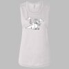 Ladies' Bella Flowy Scoop Muscle Tank Thumbnail