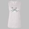 Ladies' Bella Flowy Scoop Muscle Tank Thumbnail