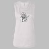 Ladies' Bella Flowy Scoop Muscle Tank Thumbnail
