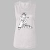 Ladies' Bella Flowy Scoop Muscle Tank Thumbnail