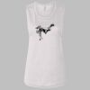 Ladies' Bella Flowy Scoop Muscle Tank Thumbnail