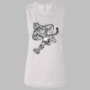 Ladies' Bella Flowy Scoop Muscle Tank Thumbnail