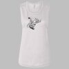 Ladies' Bella Flowy Scoop Muscle Tank Thumbnail