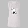 Ladies' Bella Flowy Scoop Muscle Tank Thumbnail