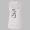 Ladies' Bella Flowy Scoop Muscle Tank Thumbnail