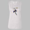 Ladies' Bella Flowy Scoop Muscle Tank Thumbnail