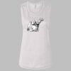 Ladies' Bella Flowy Scoop Muscle Tank Thumbnail
