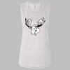 Ladies' Bella Flowy Scoop Muscle Tank Thumbnail