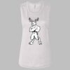 Ladies' Bella Flowy Scoop Muscle Tank Thumbnail