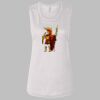 Ladies' Bella Flowy Scoop Muscle Tank Thumbnail