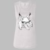 Ladies' Bella Flowy Scoop Muscle Tank Thumbnail