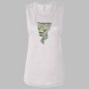 Ladies' Bella Flowy Scoop Muscle Tank Thumbnail