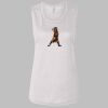 Ladies' Bella Flowy Scoop Muscle Tank Thumbnail