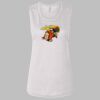 Ladies' Bella Flowy Scoop Muscle Tank Thumbnail
