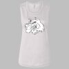 Ladies' Bella Flowy Scoop Muscle Tank Thumbnail