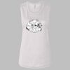 Ladies' Bella Flowy Scoop Muscle Tank Thumbnail