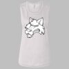 Ladies' Bella Flowy Scoop Muscle Tank Thumbnail