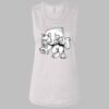 Ladies' Bella Flowy Scoop Muscle Tank Thumbnail