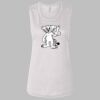 Ladies' Bella Flowy Scoop Muscle Tank Thumbnail