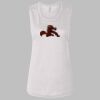 Ladies' Bella Flowy Scoop Muscle Tank Thumbnail