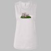 Ladies' Bella Flowy Scoop Muscle Tank Thumbnail