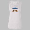 Ladies' Bella Flowy Scoop Muscle Tank Thumbnail
